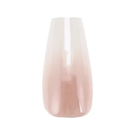 Unique Bargains Women's Full Coverage Nails Tip XS Pink 1 Pc image {2}
