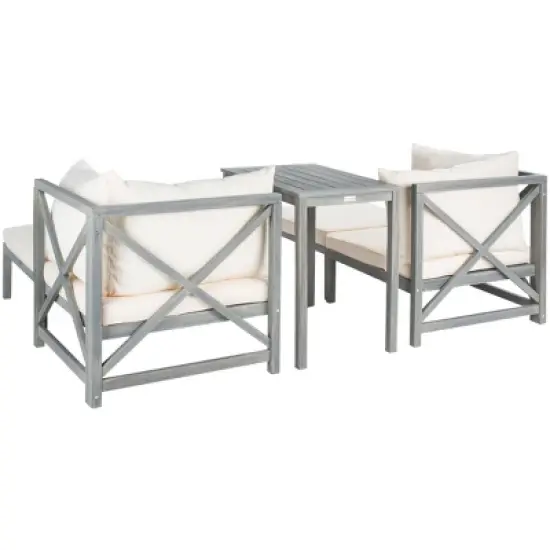 Ronson 5 Piece Sectional Set - Indoor/Outdoor - PAT6762 - Safavieh image {6}