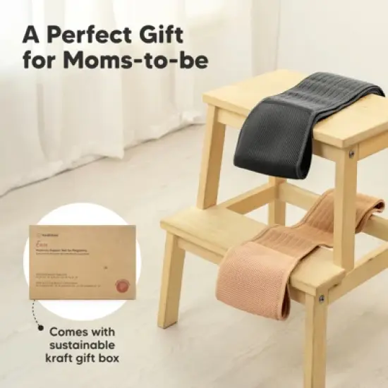 KeaBabies Maternity Belly Band for Pregnancy, Soft & Breathable Pregnancy Belly Support Belt image {8}