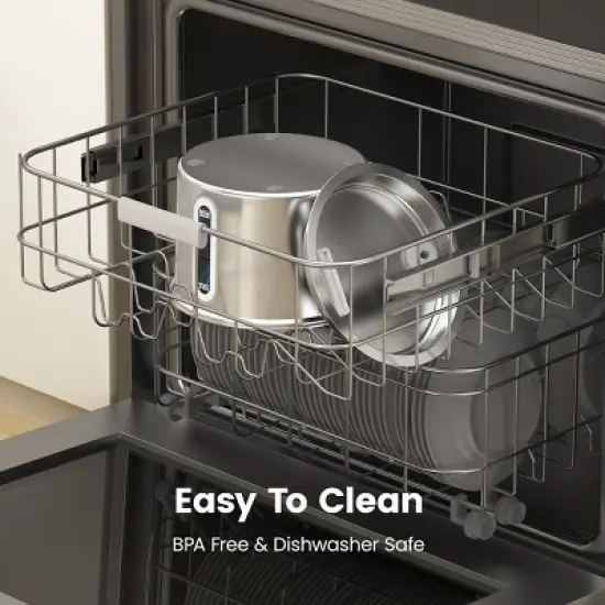 Oneisall PWF-001 2L Cat Water Fountain with 3PCS Filters, with Snap, Anti-Spill Cats Water Fountains with Quiet Pump image {8}