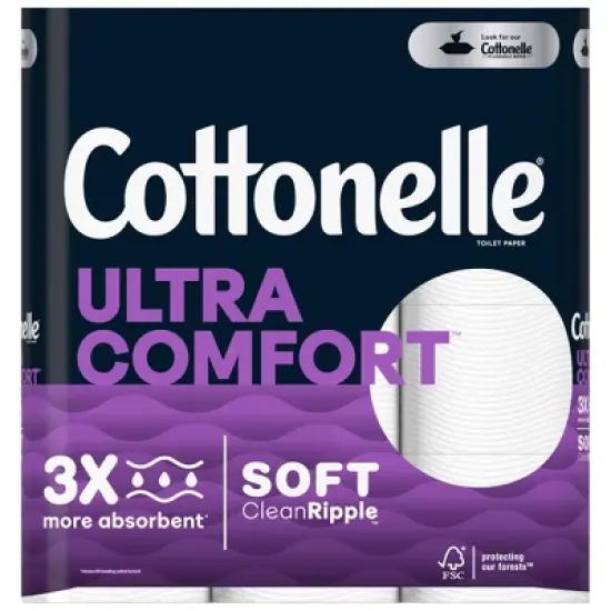 Cottonelle Ultra ComfortCare Strong Toilet Paper image {1}