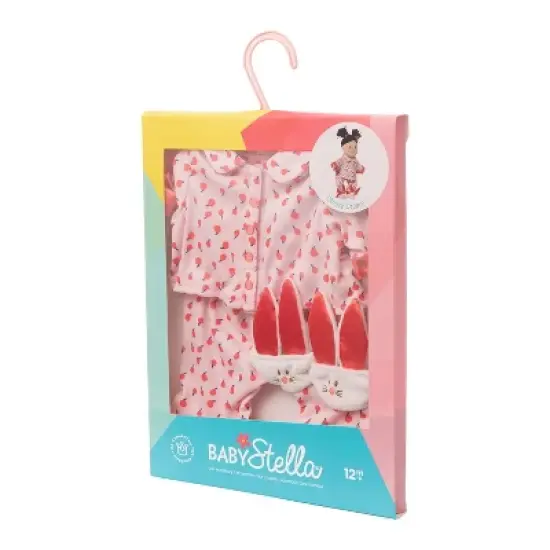 Manhattan Toy Baby Stella Cherry Dream Baby Doll Pajamas for 15" Dolls image {3}