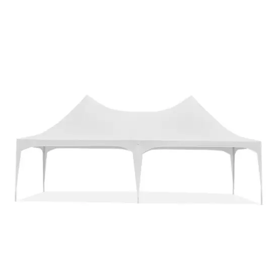 EROMMY  13x26 ft Blue/White Event Outdoor Canopies, Waterproof image {4}