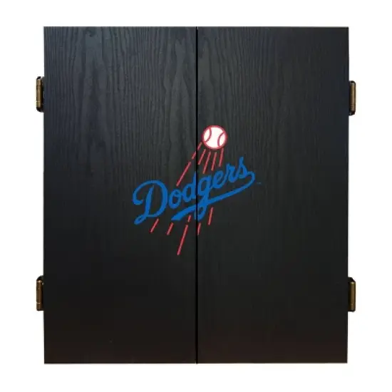 MLB Los Angeles Dodgers Fan's Choice Dartboard Set image {1}