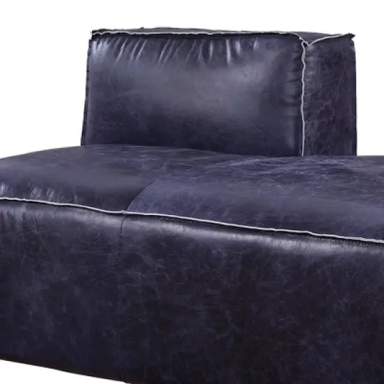 54" Birdie Grain Leather Chaise Lounge - Acme Furniture image {3}