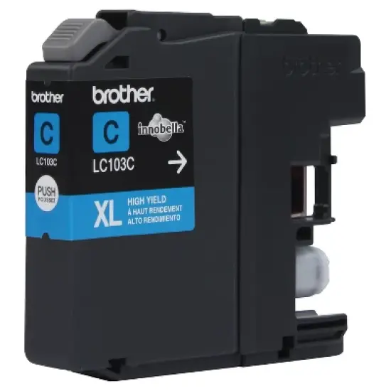 Brother LC103C Innobella High-Yield Ink Cyan image {7}