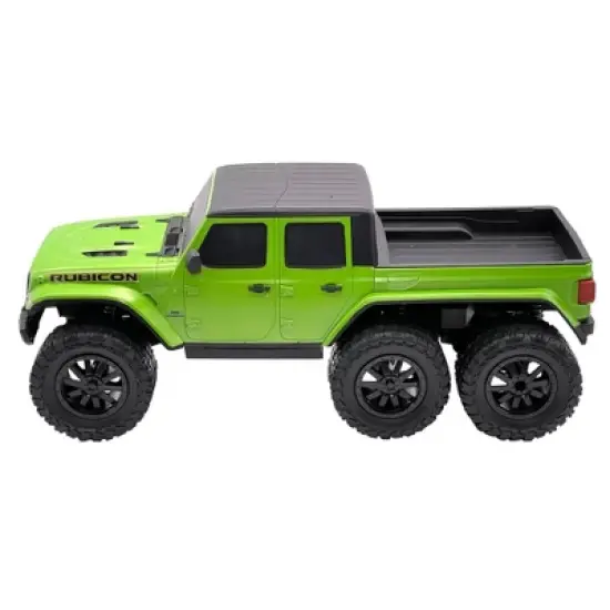 Hyper RC 6-Wheel Jeep Gladiator - 1:10 Scale: Remote Control Truck with USB Rechargeable Battery & Light Up Features image {2}