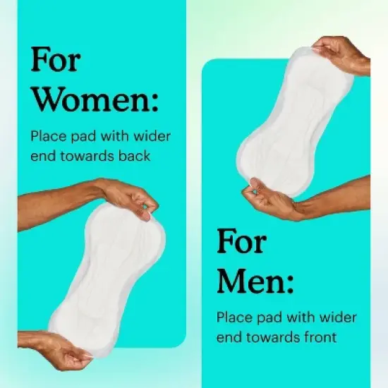 Because Booster Incontinence Pads - 20pk image {8}