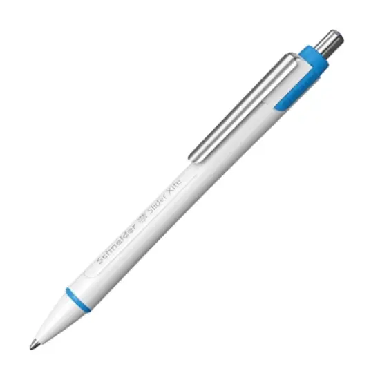 Schneider&reg; Slider Xite XB Refillable + Retractable Ballpoint Pen, 1.4 mm, Blue Ink, Box of 10 Pens image {2}