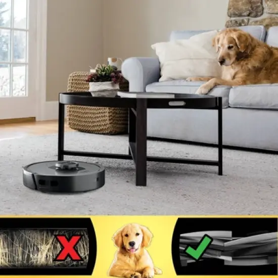 Shark Matrix Robot Vacuum for Carpets and Hardfloors with Self-Cleaning Brushroll and Precision Mapping RV2310 image {8}