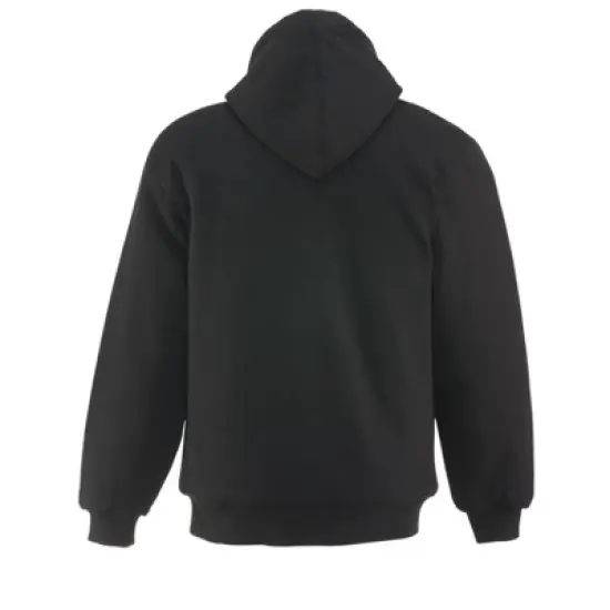 RefrigiWear Men's Jersey Lined Quilted Insulated Sweatshirt Hoodie image {1}