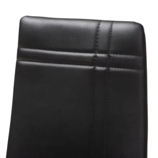 Set of 4 Matiese Modern and Contemporary Faux Leather Upholstered Dining Chairs - Baxton Studio image {2}