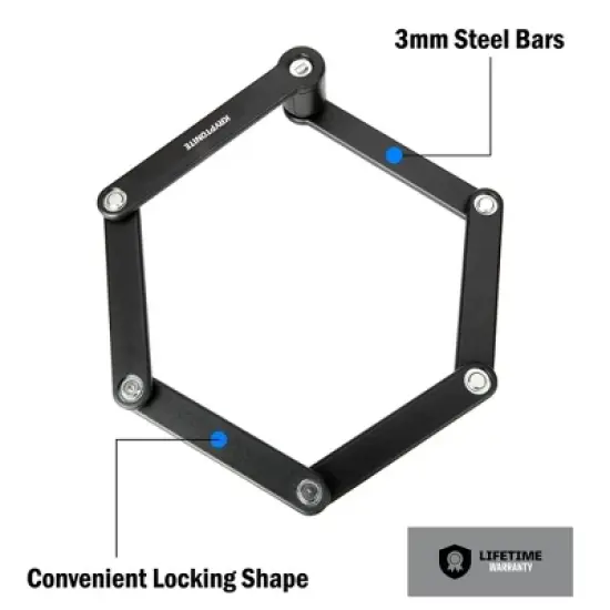 Kryptonite Folding Bicycle Lock image {1}