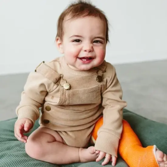 goumikids corduroy overall romper image {4}