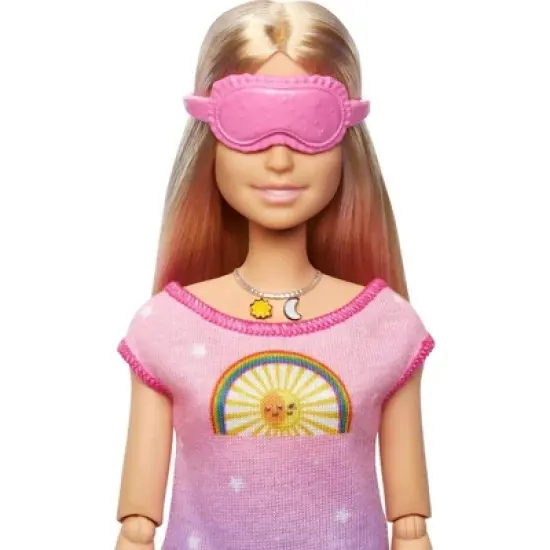Barbie Self-Care Rise & Relax Doll with Yellow Puppy image {4}