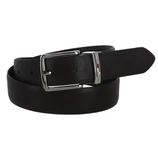 Tommy Hilfiger Boy's Reversible Smooth Feather Edge Dress Belt image {4}