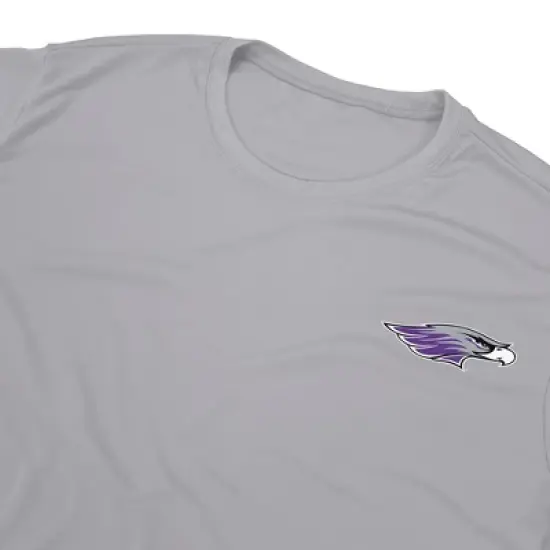 Men's University of Wisconsin Whitewater Men's Sport Active T-Shirt Left Chest Logo image {4}