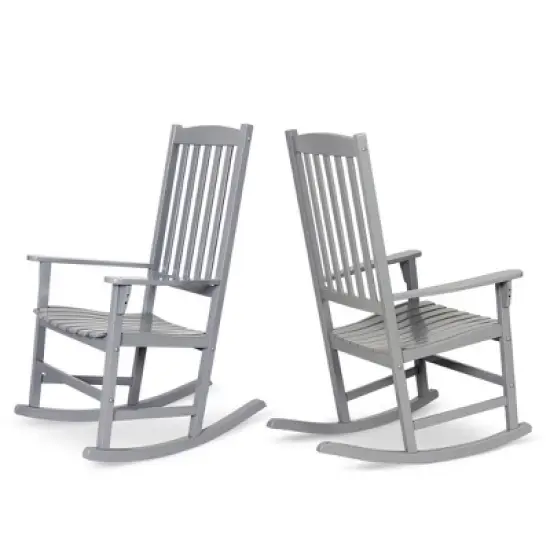 Alston 2pk Wood Porch Rocking Chairs - Cambridge Casual
 image {13}