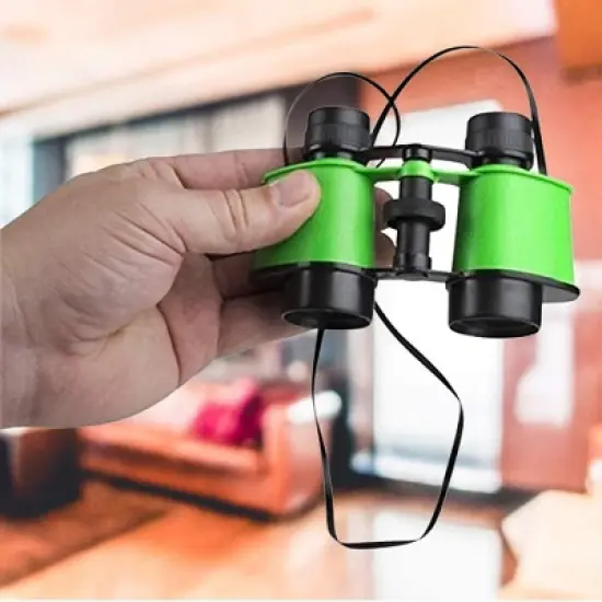 Kicko 3.5" x 5" Binoculars Toy for Bird Watching and Jungle Pretend Play- Pack 12 image {3}