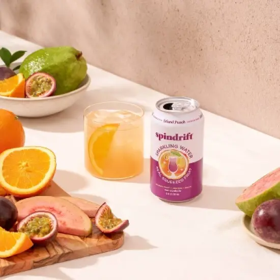 Spindrift Island Punch Sparkling Water - 8pk/12 fl oz Cans image {4}