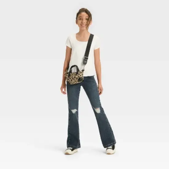 Girls' Low-Rise Flare Jeans - art class&trade; Medium Wash image {2}
