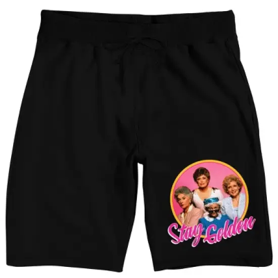 Golden Girls Stay Golden Men's Short Sleeve Shirt & Sleep Shorts Set image {3}
