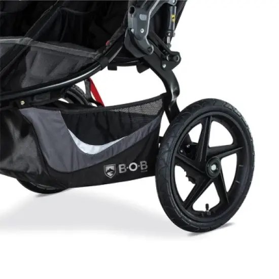 BOB Gear Revolution Flex 3.0 Duallie Jogging Stroller - Graphite Black image {5}