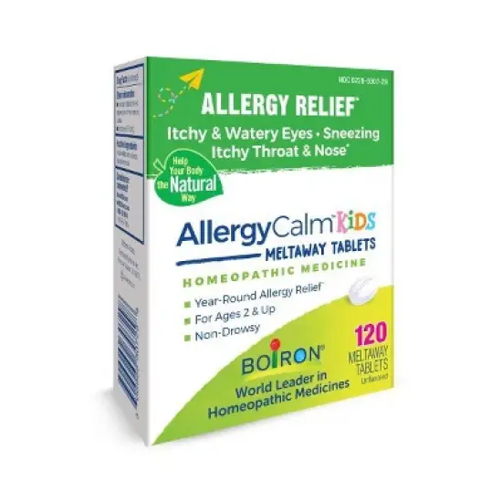 AllergyCalm Kids Tablets by Boiron  -  120 Tablet image {2}