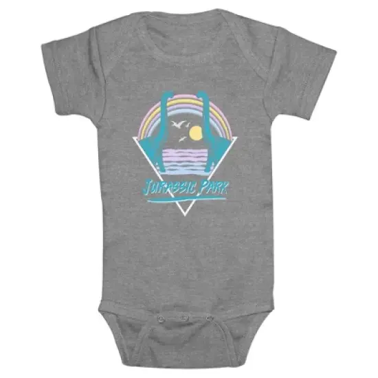 Infant's Jurassic Park Rainbow Beach Brachiosaurus Onesie image {2}