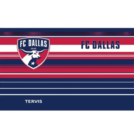 MLS FC Dallas 20oz Hype Stripe Stainless Steel Tumbler image {1}
