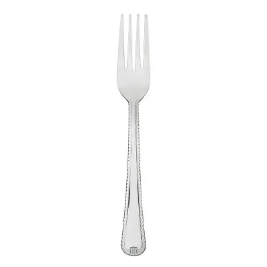 (8 pack) Lace Dinner Fork Set, Silver Stainless Steel, 4 Count image {2}