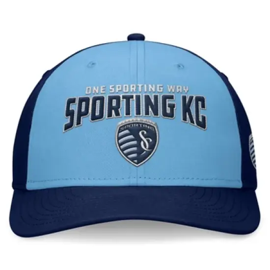 MLS Sporting Kansas City Structured Hat: Men's Cotton Baseball Cap, Small Size image {1}