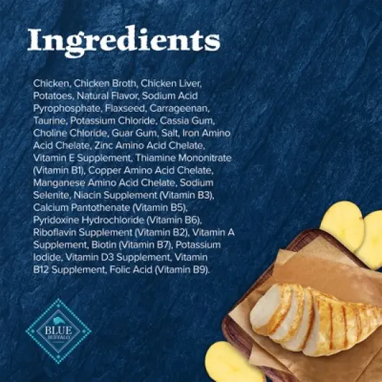 Blue Buffalo Wilderness Wild Delights High Protein Grain Free Natural Adult Meaty Morsels Wet Cat Food with Chicken & Turkey - 3oz image {4}