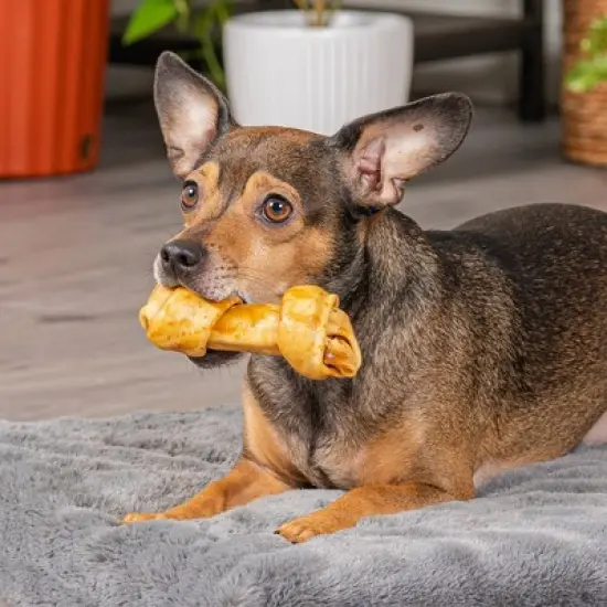 Pet Factory Made in USA Beefhide Assorted Bones & Rolls image {3}