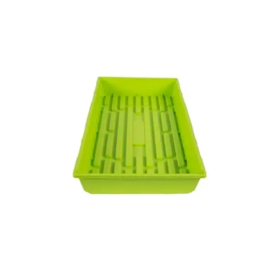 SUNPACK 10" x 20" Mega Plastic Seed Starting Tray, 2.5" image {8}
