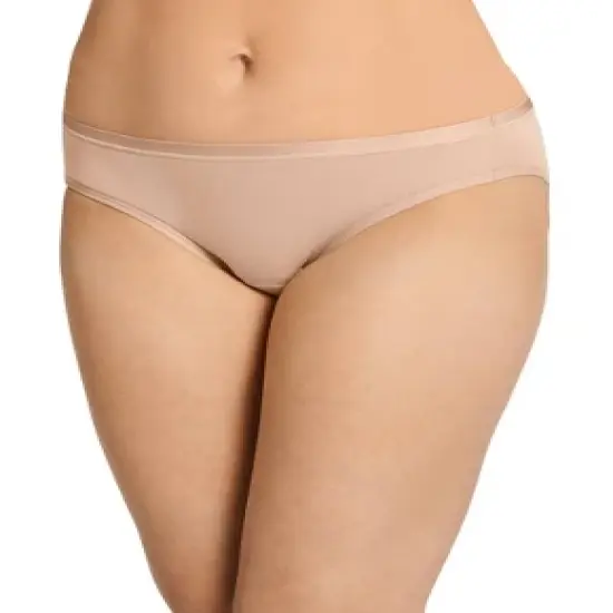 Jockey Women Worry Free Cotton Stretch Moderate Absorbency Biki image {5}