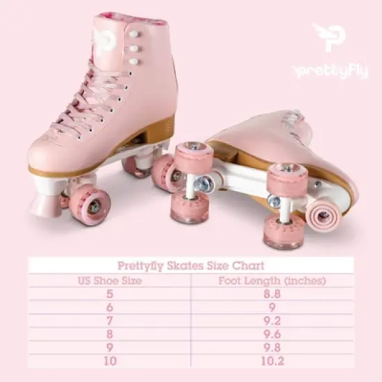 Prettyfly Womens' Retro Quad Skates Vegan Leather image {3}