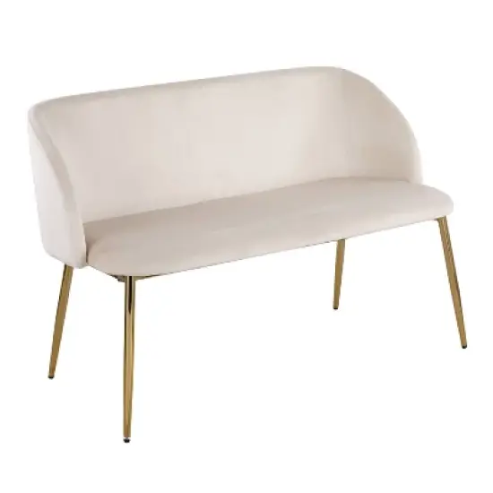 46" Fran Glam Bench - LumiSource image {8}