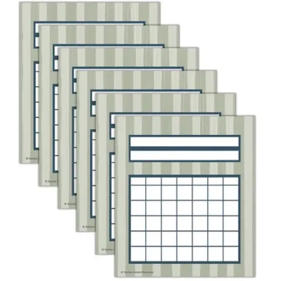 Teacher Created Resources&reg; Classroom Cottage Incentive Charts, 36 Per Pack, 6 Packs image {4}