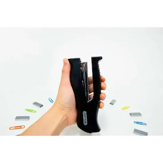 BAZIC Products&reg; Stand-Up Standard (26/6) Full Strip Stapler with 500 Staples, Pack of 3 image {3}