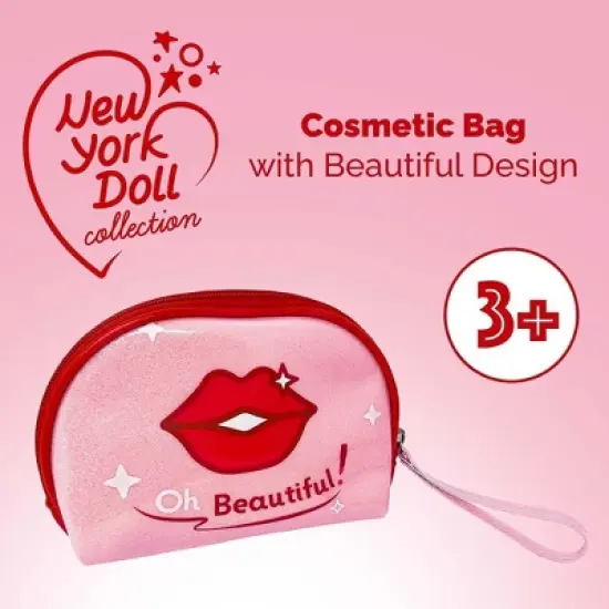 The New York Doll Collection Washable Girls Makeup Kit image {3}