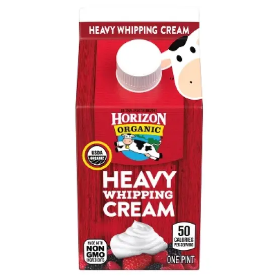Horizon Organic Heavy Whipping Cream - 16 fl oz (1pt) image {7}