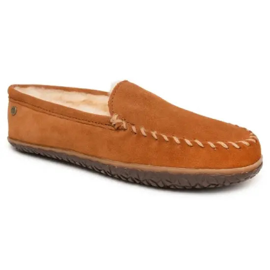 Minnetonka Men's Suede Tobie Loafer Slippers image {7}