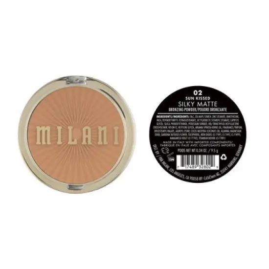 Milani Silky Matte Bronzing Powder - 0.28oz image {4}