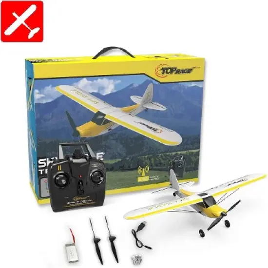 Top Race TR-C385 RC Plane: 4 Channel Remote Control Airplane for Stunt Flying! image {3}