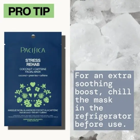 Pacifica Stress Rehab Coconut and Caffeine Face Mask - 0.67 fl oz image {7}