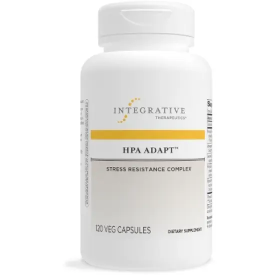 Integrative Therapeutics HPA Adapt (Hypothalamic Pituitary Adrenal) - Supports Healthy Stress Response* - Gluten Free - Soy Free - 120 Vegan Capsules image {7}