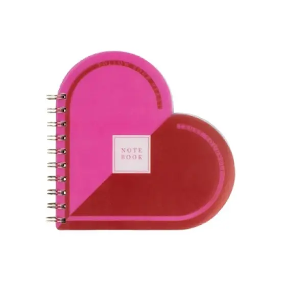 FRINGE Die-Cut Cover Spiral Journal Heart image {5}