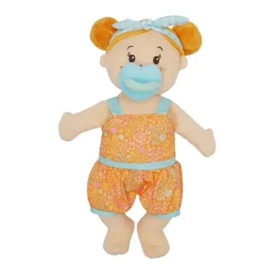 Manhattan Toy Wee Baby Stella Al Fresco 12" Soft Baby Doll Set for Toddlers 12 Months and Up image {7}