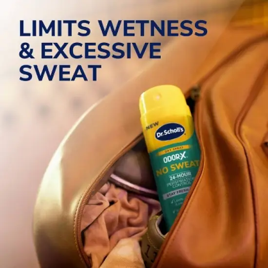 Dr. Scholl's Odor X No Sweat Dry Foot Spray - 3.8oz image {4}